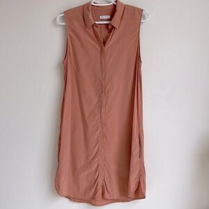 Equipment Femme 💯 Silk Orange Mini Dress